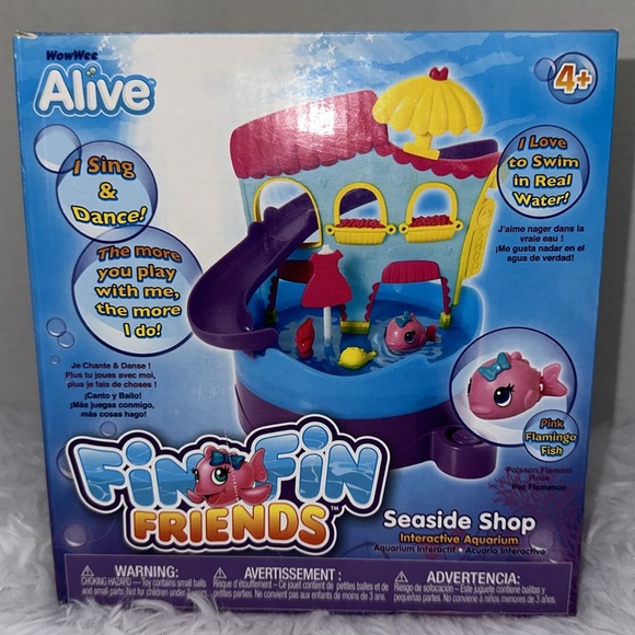wowwee alive Other - New Fin Fin Friends interactive Aquarium Seaside Shop
